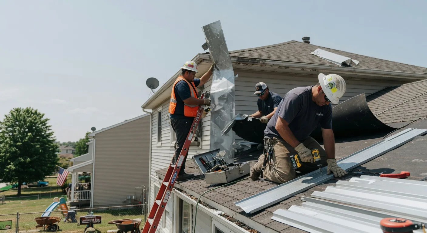 Metal Roof Repair in Ruffs Dale, PA